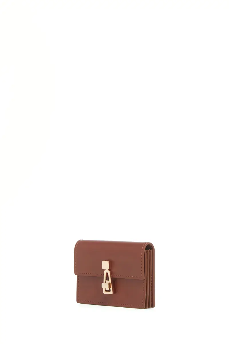 Gabriela Hearst Concertina Card Wallet in Cognac Leather | Thumbnail 2 Gabriela Hearst Concertina Card Wallet in Cognac Leather | Thumbnail 2
