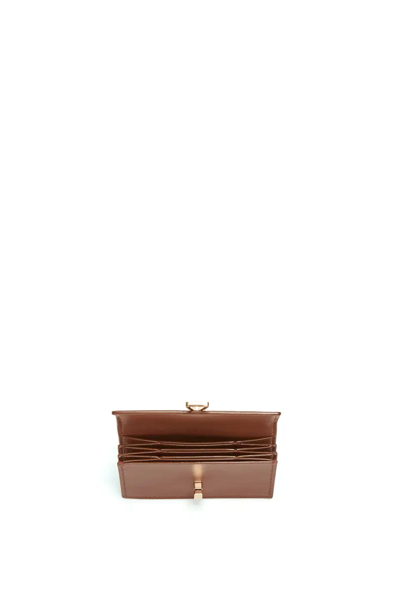 Gabriela Hearst Concertina Card Wallet in Cognac Leather | Thumbnail 4 Gabriela Hearst Concertina Card Wallet in Cognac Leather | Thumbnail 4