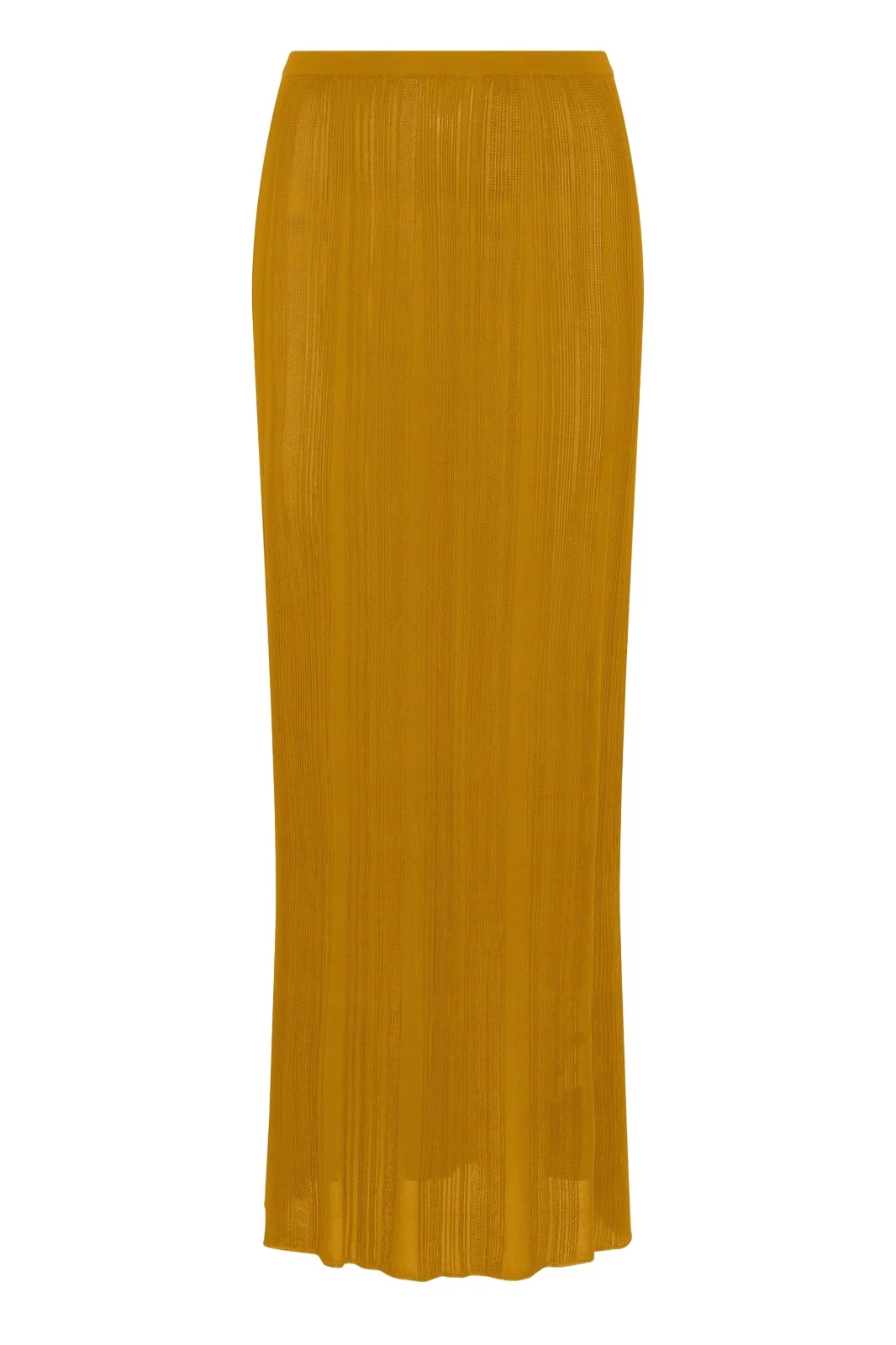 Daniella Knit Maxi Skirt in Golden Birch Silk Daniella Knit Maxi Skirt in Golden Birch Silk