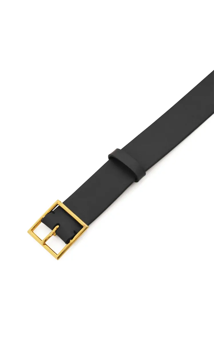 Gabriela Hearst Adler Belt in Black Leather | Thumbnail 2 Gabriela Hearst Adler Belt in Black Leather | Thumbnail 2