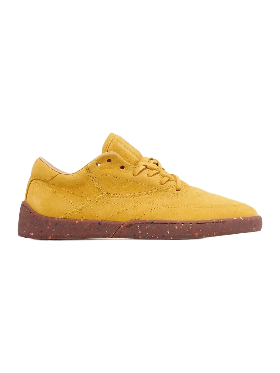 Gabriela Hearst Ohio Slip-on Sneaker in Golden Birch Nubuck