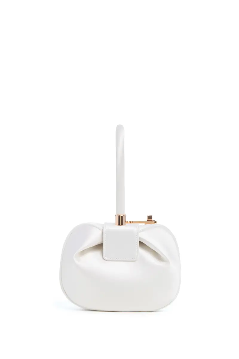 Gabriela Hearst Demi Bag in Ivory Satin | Thumbnail 2