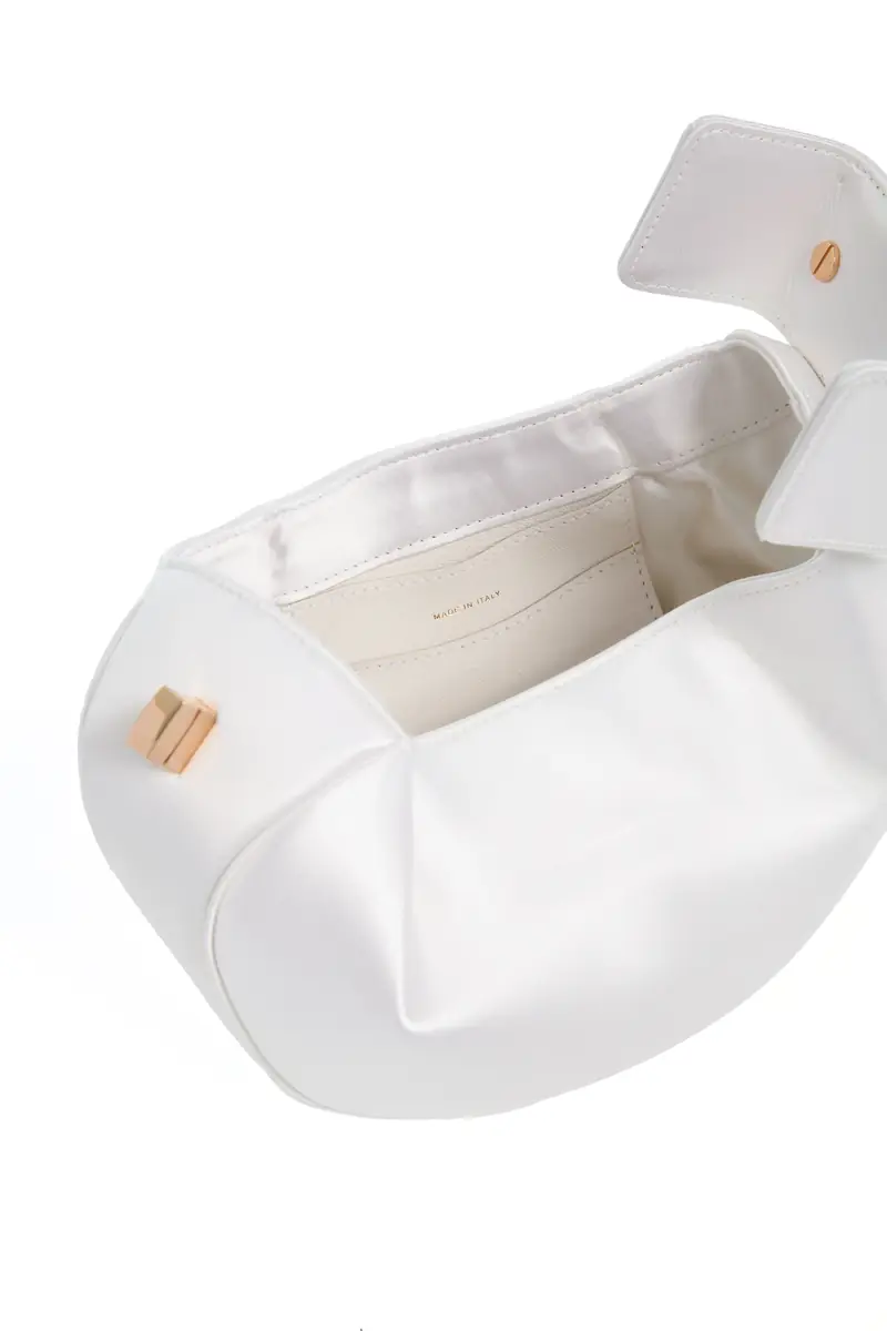 Gabriela Hearst Demi Bag in Ivory Satin | Thumbnail 4