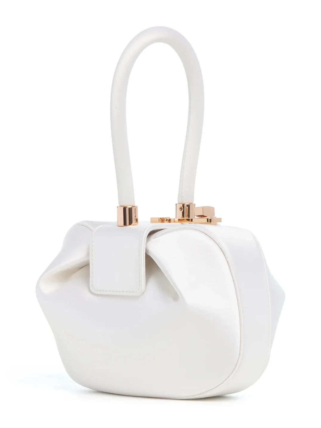 Gabriela Hearst Demi Bag in Ivory Satin
