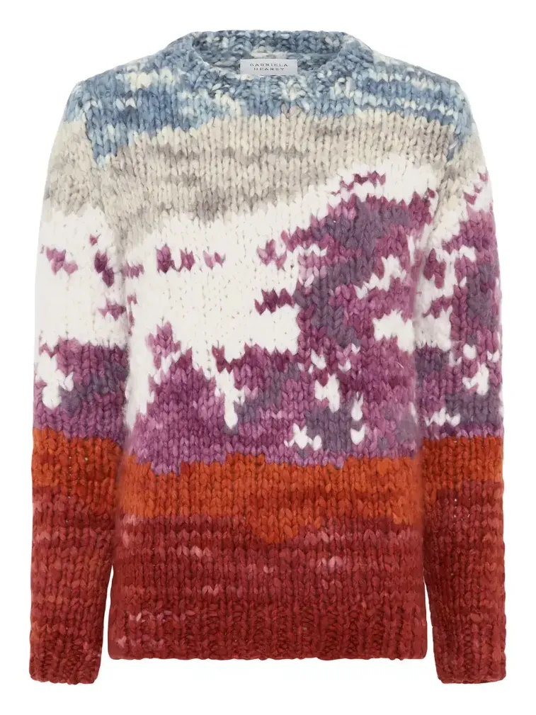 Sylphora Knit Crewneck Sweater in Mountain Welfat Cashmere