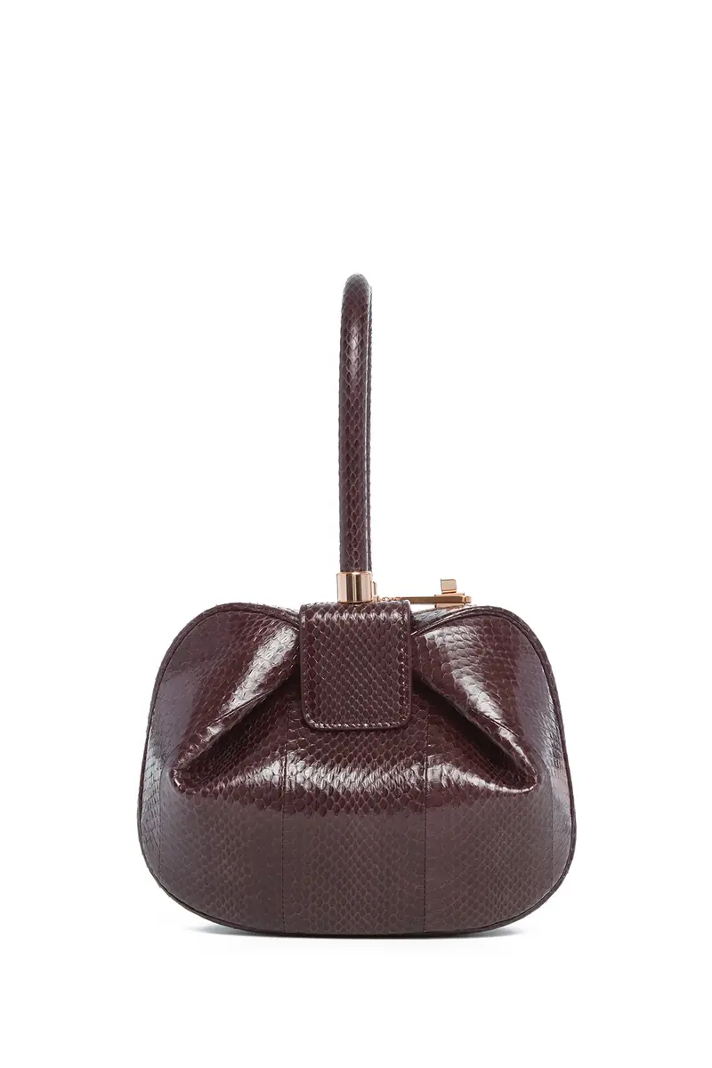 Gabriela Hearst Nina Bag in Bordeaux Snakeskin | Thumbnail 2