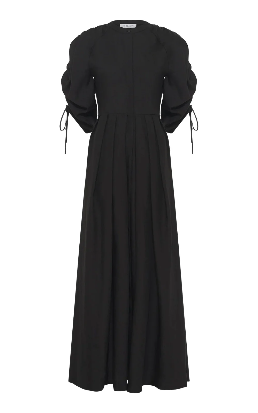 Linnea Maxi Dress in Black Aloe Linen Linnea Maxi Dress in Black Aloe Linen