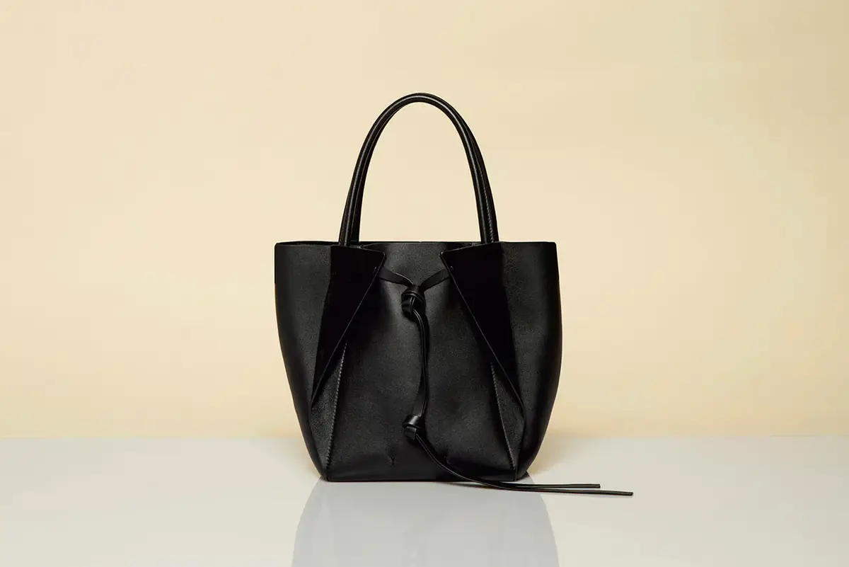 Gabriela Hearst Small Marija Tote Bag in Black Nappa Leather | Thumbnail 6