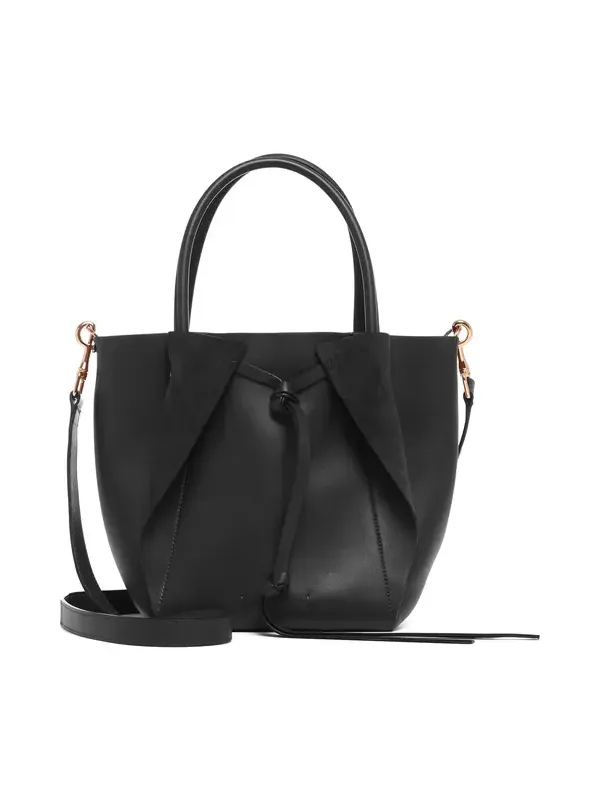 Small Marija Tote Bag in Black Nappa Leather Small Marija Tote Bag in Black Nappa Leather