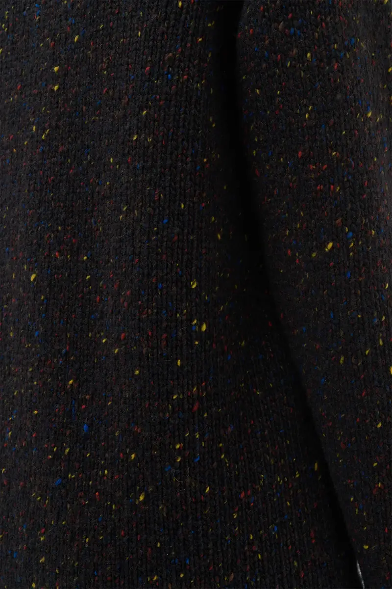 Gabriela Hearst Alfie Knit Sweater in Charcoal Multi Speckled Aran Cashmere | Thumbnail 8 Gabriela Hearst Alfie Knit Sweater in Charcoal Multi Speckled Aran Cashmere | Thumbnail 8