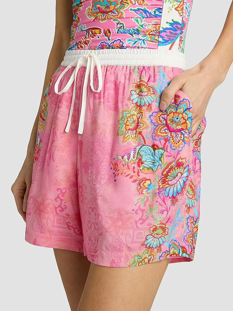Johnny Was Women's Roisin Floral Shorts | Thumbnail 5 Johnny Was Women's Roisin Floral Shorts | Thumbnail 5
