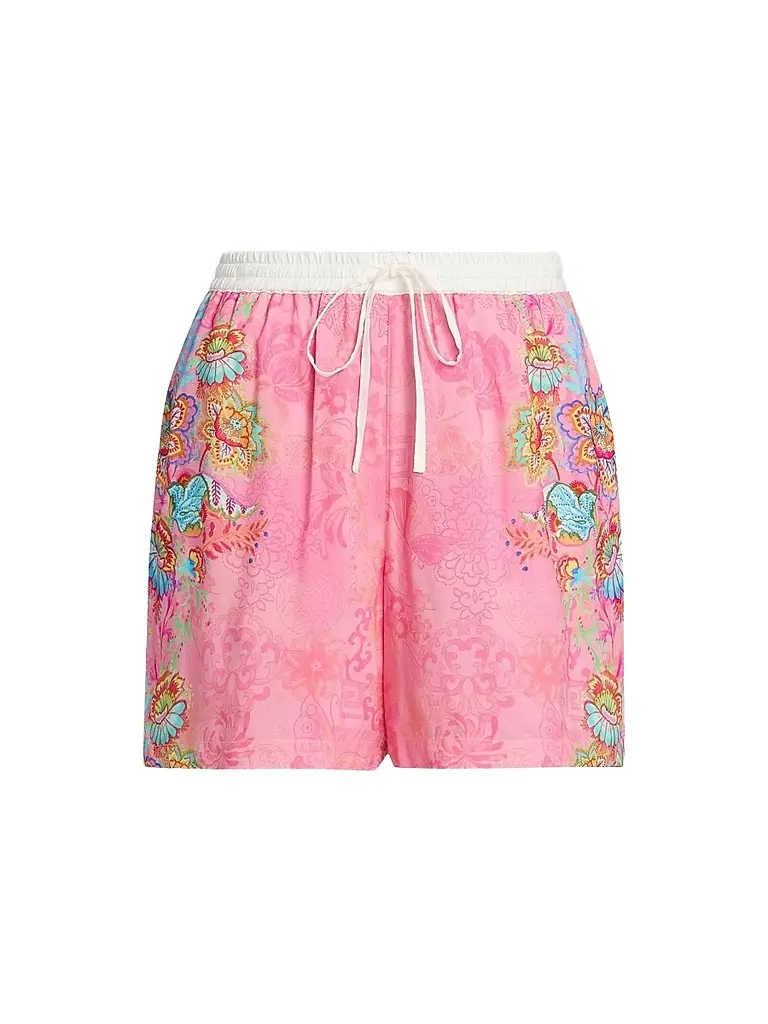 Johnny Was Women's Roisin Floral Shorts - Roisin - Size XL | Image 1 Johnny Was Women's Roisin Floral Shorts - Roisin - Size XL | Image 1