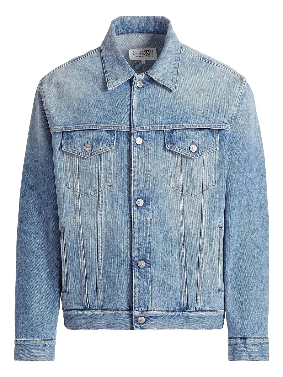 MM6 MAISON MARGIELA Men's Cotton Denim Sports Jacket