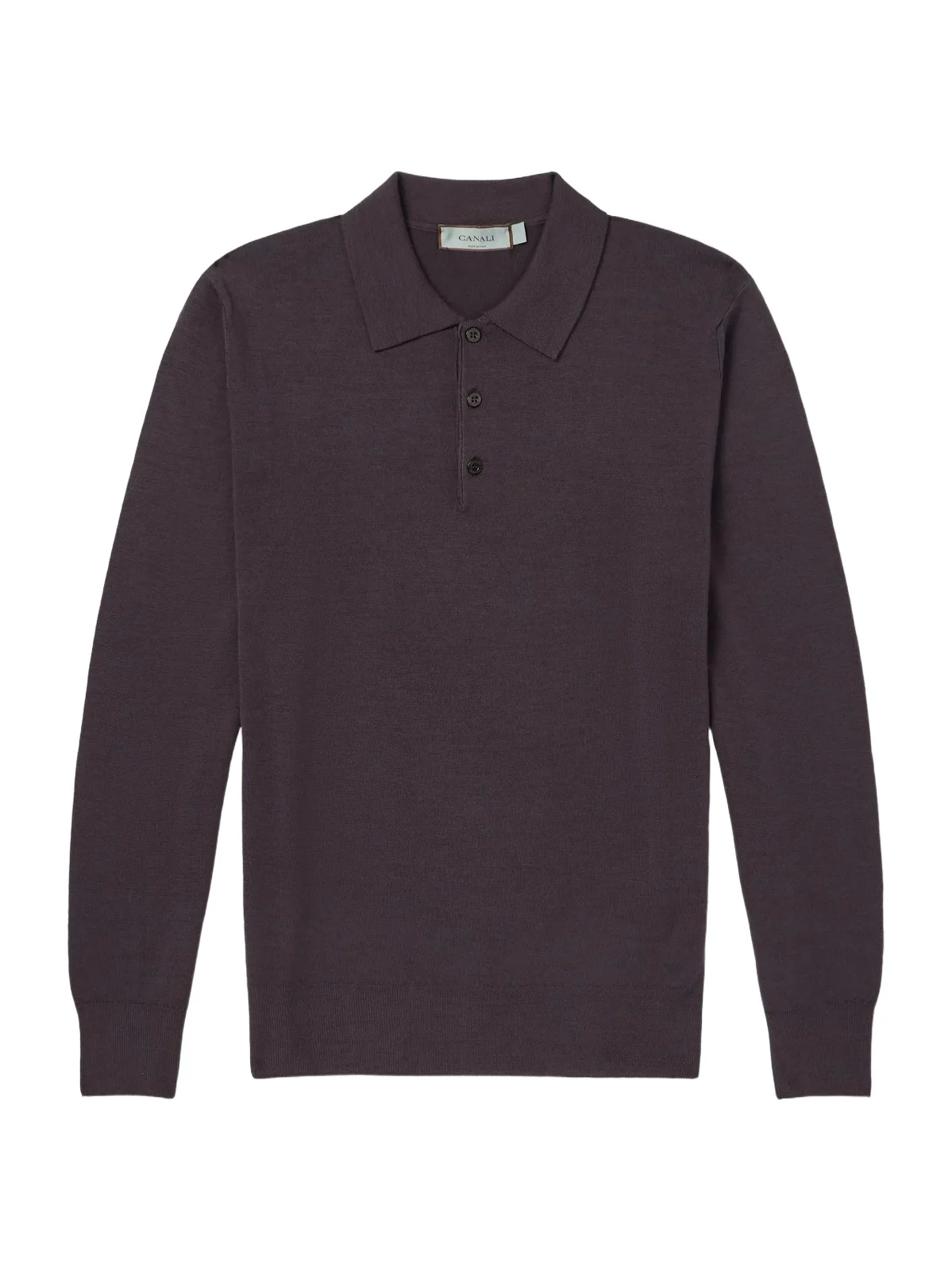 Wool Polo Shirt - Men Wool Polo Shirt - Men