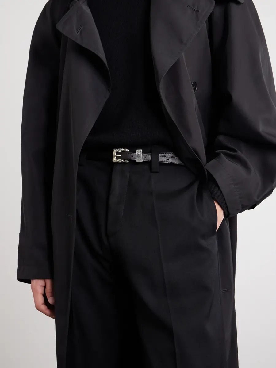 Enfants Riches Déprimés 1cm Leather Belt - Men | Thumbnail 2