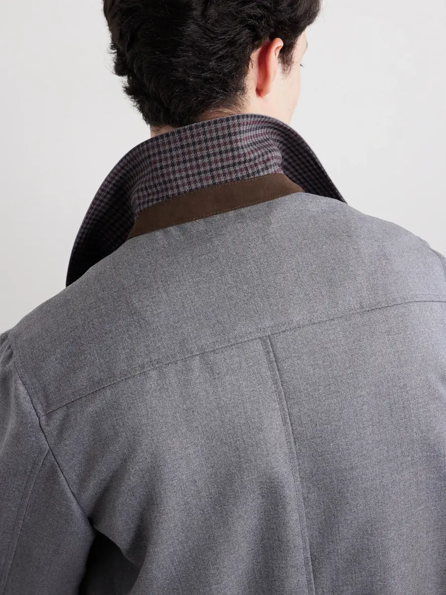 Slowear Montedoro Il Primo Wool-Canvas Bomber Jacket - Men | Thumbnail 5 Slowear Montedoro Il Primo Wool-Canvas Bomber Jacket - Men | Thumbnail 5