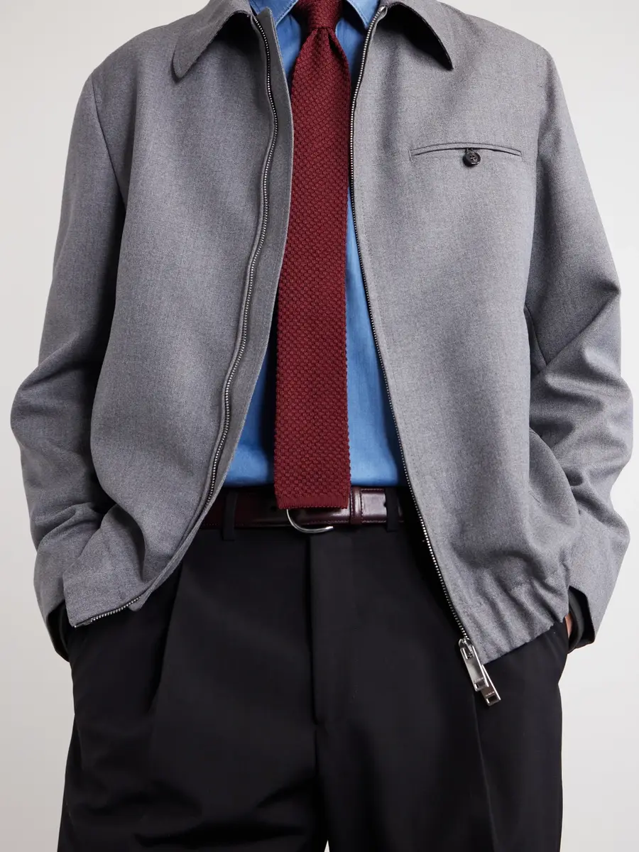Slowear Montedoro Il Primo Wool-Canvas Bomber Jacket - Men | Thumbnail 6 Slowear Montedoro Il Primo Wool-Canvas Bomber Jacket - Men | Thumbnail 6