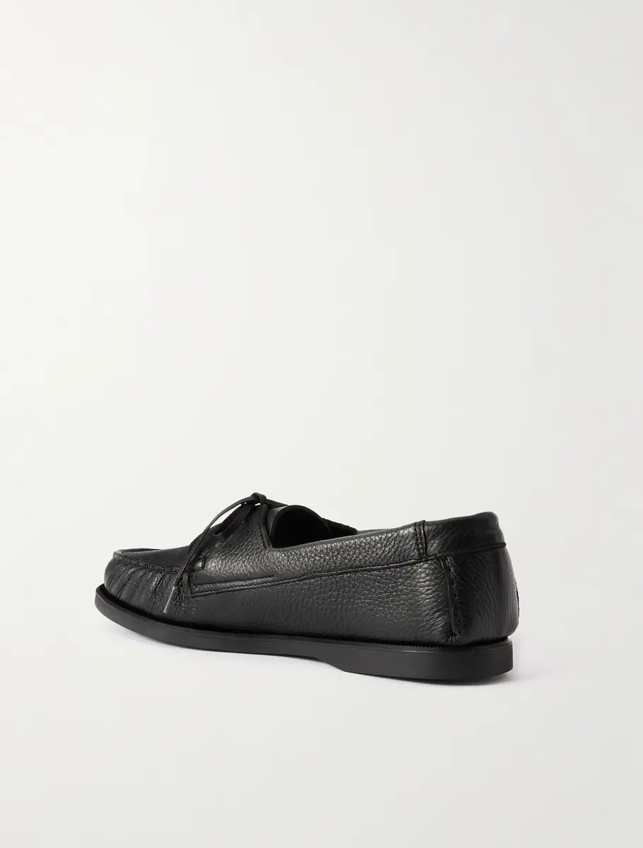 Saman Amel City Moc Full-Grain Leather Boat Shoes - Men | Thumbnail 4 Saman Amel City Moc Full-Grain Leather Boat Shoes - Men | Thumbnail 4