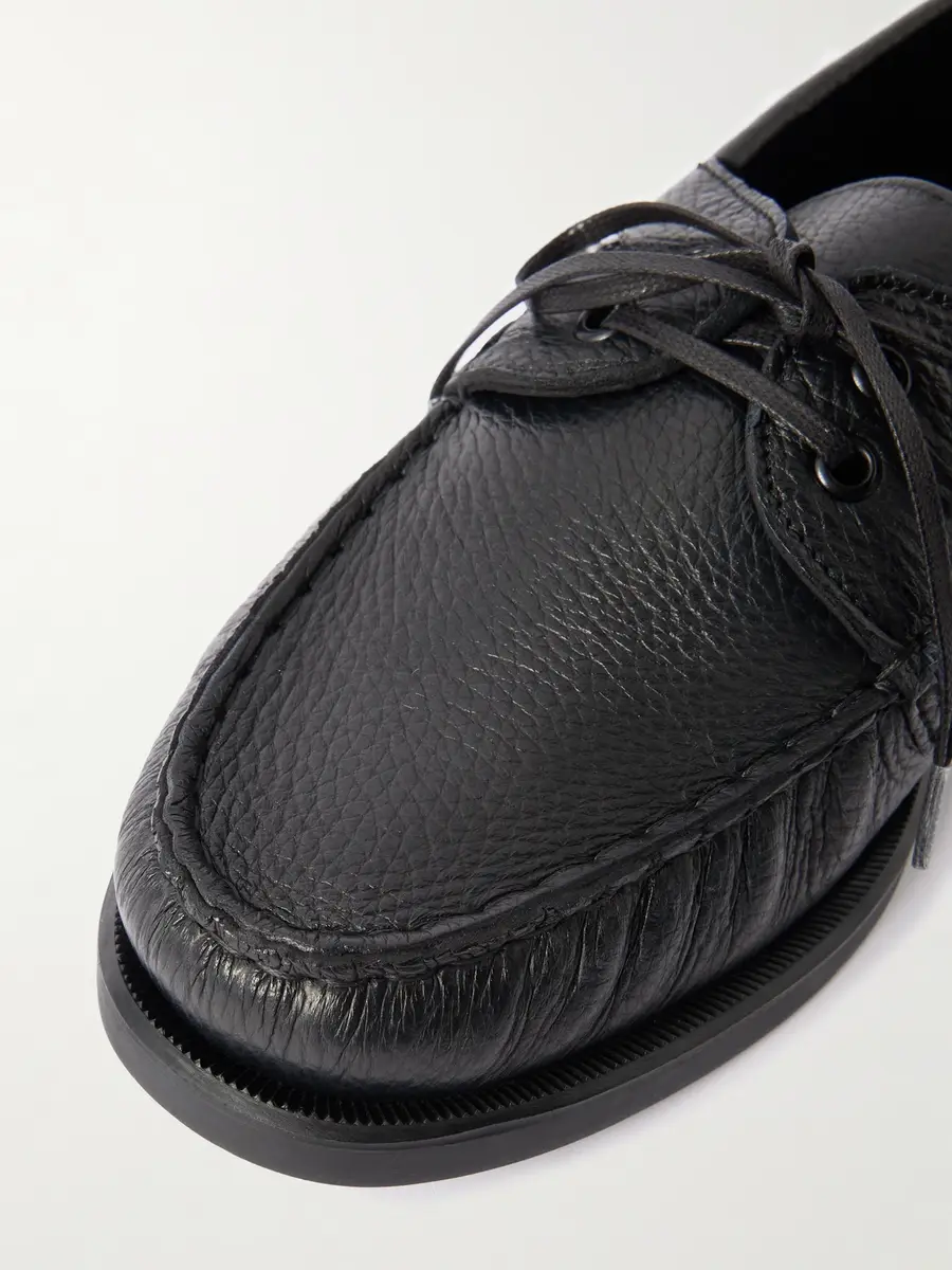 Saman Amel City Moc Full-Grain Leather Boat Shoes - Men | Thumbnail 5 Saman Amel City Moc Full-Grain Leather Boat Shoes - Men | Thumbnail 5