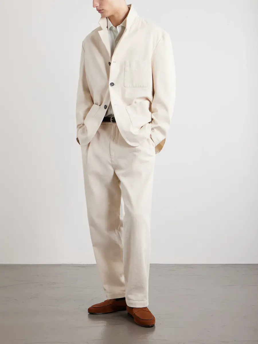 Barena Cotton-Drill Suit Jacket - Men | Thumbnail 2