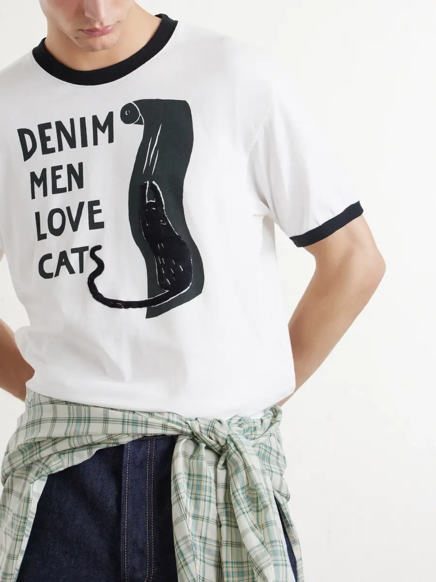 KAPITAL Embellished Printed Cotton-Jersey T-Shirt - Men | Thumbnail 5 KAPITAL Embellished Printed Cotton-Jersey T-Shirt - Men | Thumbnail 5