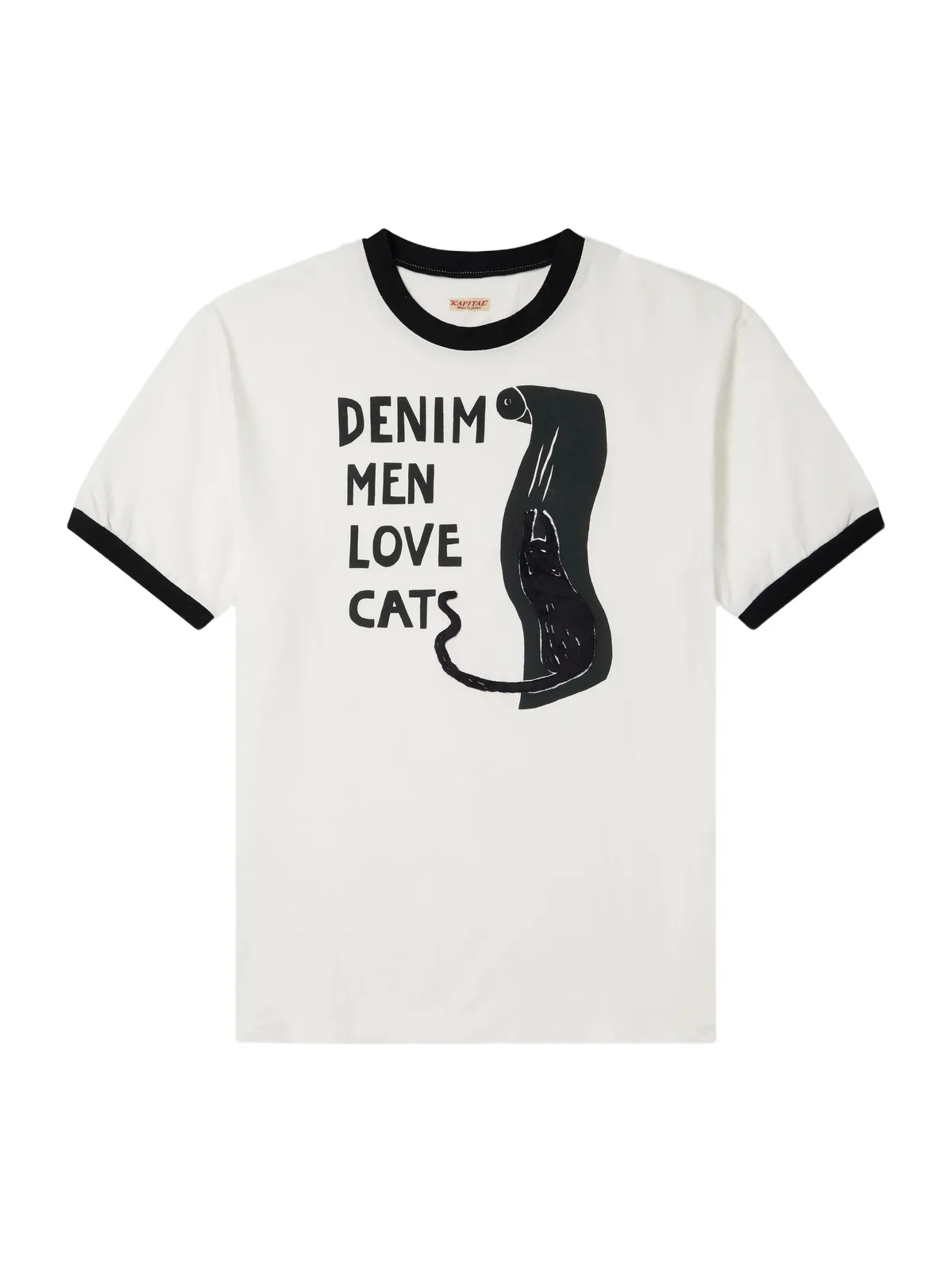 Embellished Printed Cotton-Jersey T-Shirt - Men Embellished Printed Cotton-Jersey T-Shirt - Men