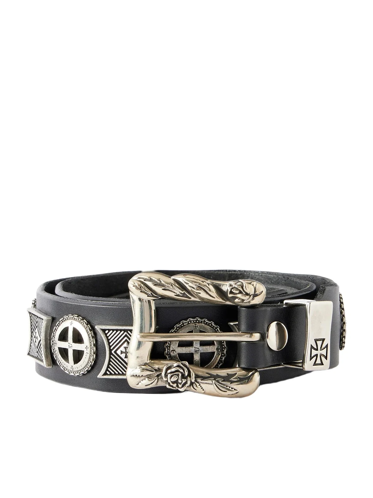Enfants Riches Déprimés Effigy 4cm Embellished Leather Blet - Men