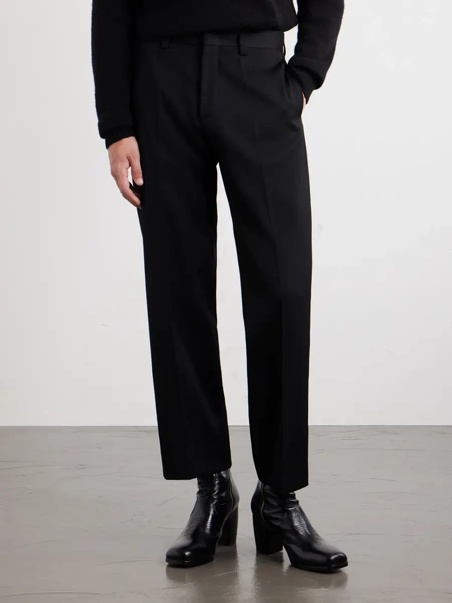 Enfants Riches Déprimés Henri's Everyday Straight-Leg Virgin Wool-Twill Trousers - Men | Thumbnail 3