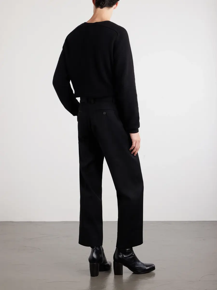 Enfants Riches Déprimés Henri's Everyday Straight-Leg Virgin Wool-Twill Trousers - Men | Thumbnail 4
