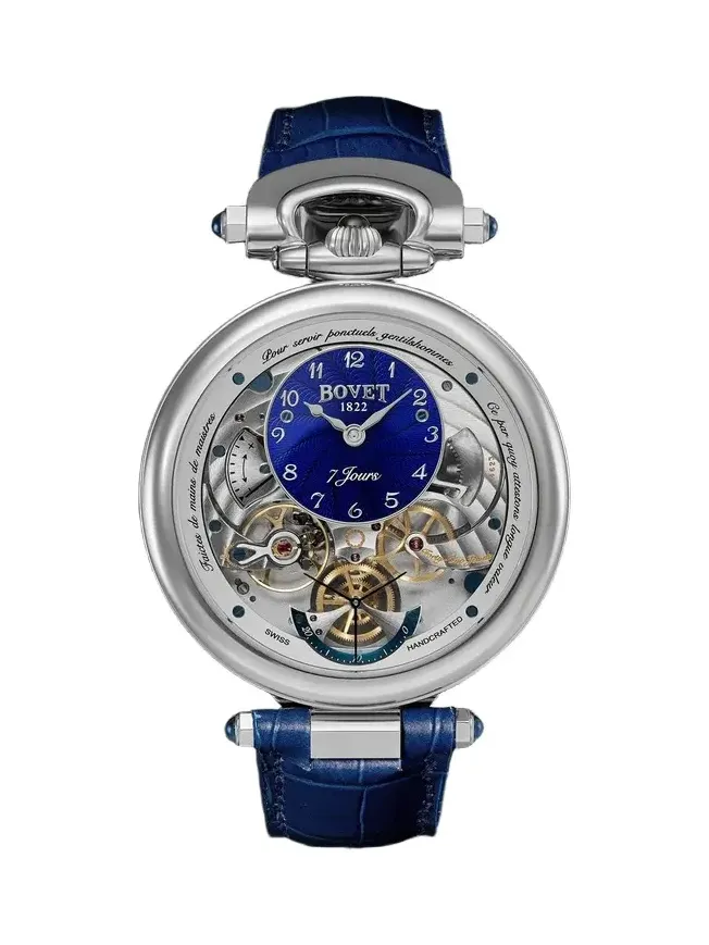 Bovet Monsieur BOVET Hand-Wound 18-Karat White Gold Watch, Ref. AI43018-G46 - Men