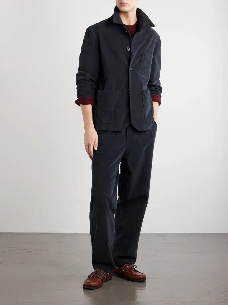 Barena Stretch-Cotton Moleskin Overshirt - Men | Thumbnail 2 Barena Stretch-Cotton Moleskin Overshirt - Men | Thumbnail 2