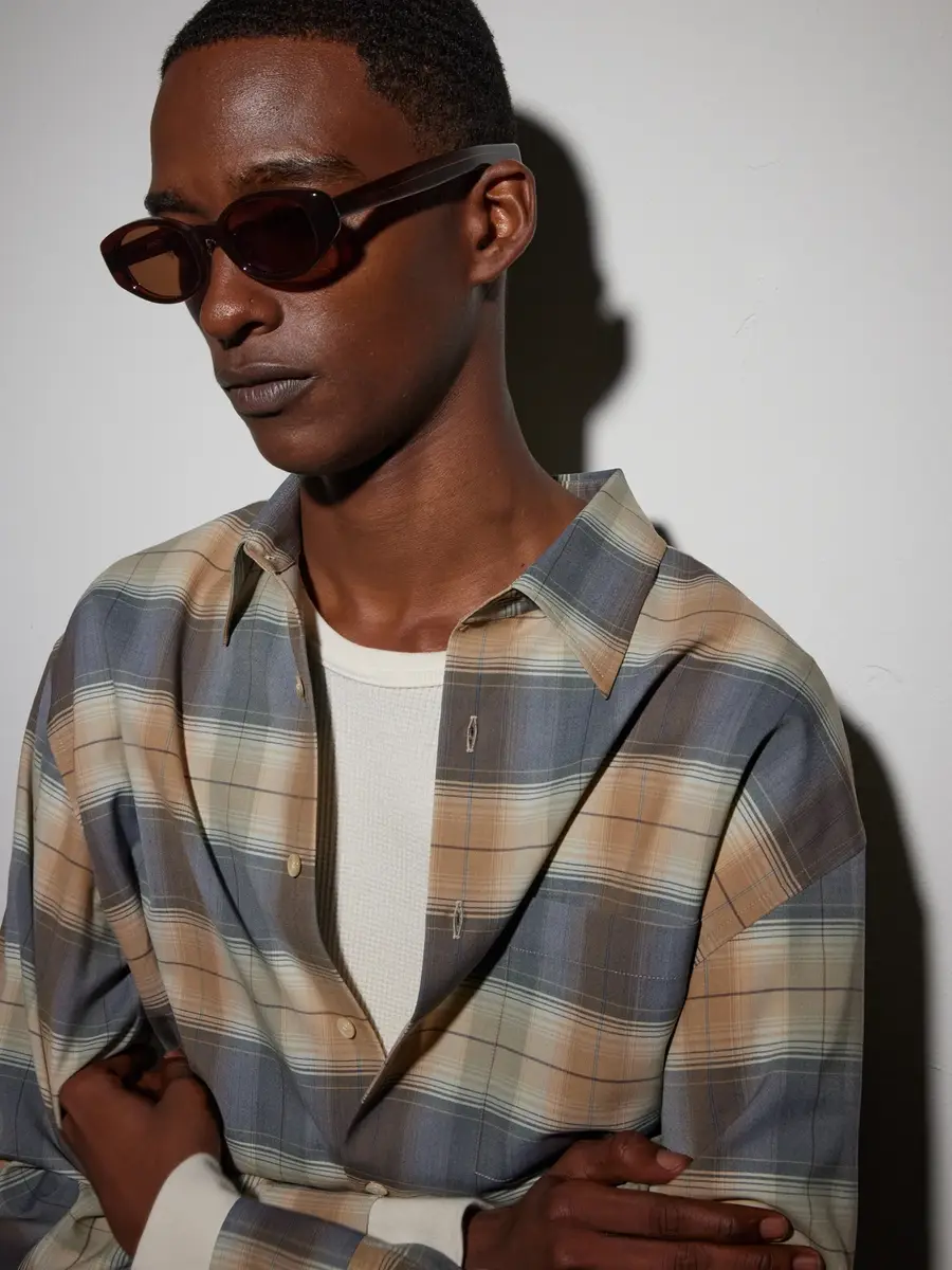 Auralee Eyevan D-Frame Acetate Sunglasses - Men | Thumbnail 5 Auralee Eyevan D-Frame Acetate Sunglasses - Men | Thumbnail 5