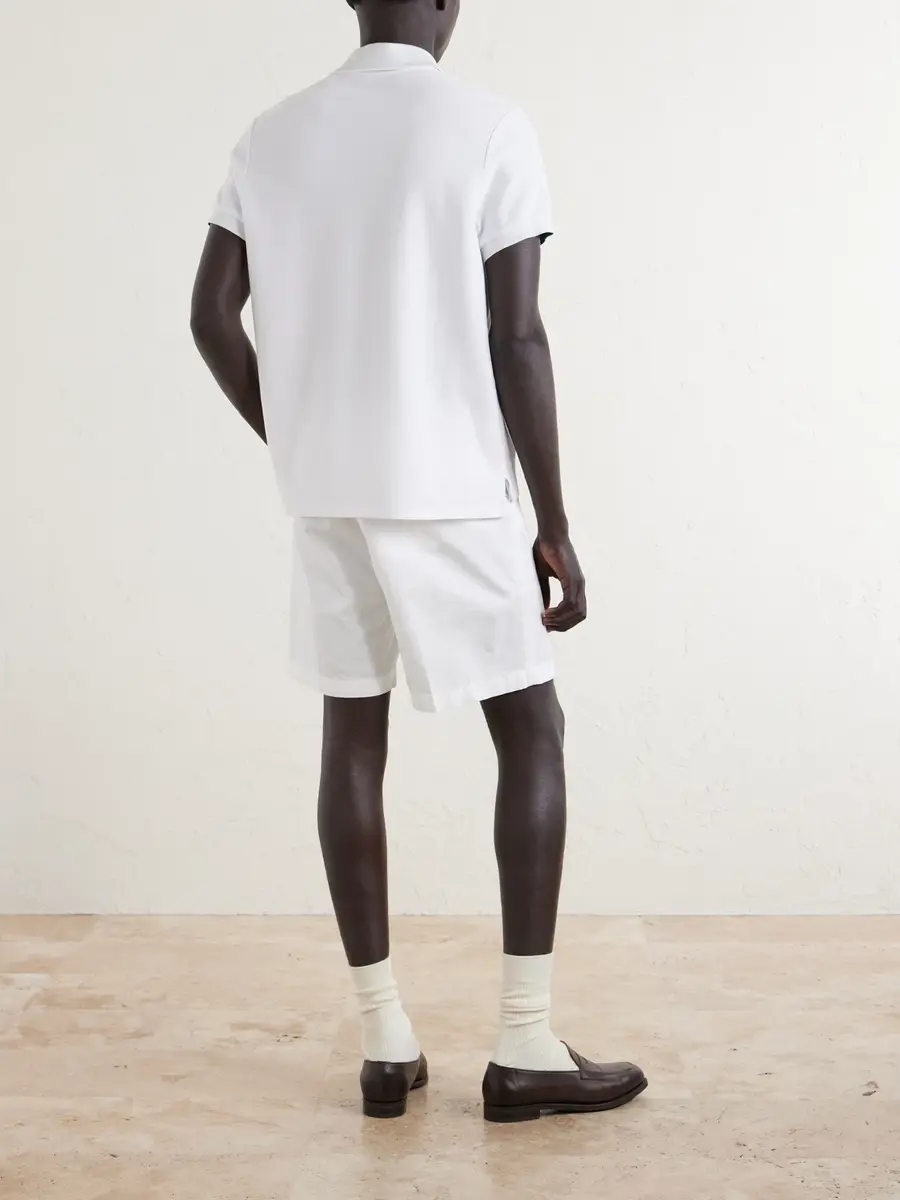 dunhill Cotton-Piqué Polo Shirt - Men | Thumbnail 4 dunhill Cotton-Piqué Polo Shirt - Men | Thumbnail 4