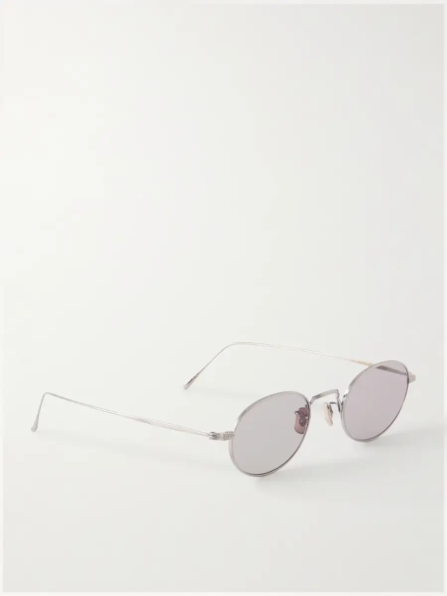 Auralee Eyevan Round-Frame Titanium Sunglasses - Men | Thumbnail 3 Auralee Eyevan Round-Frame Titanium Sunglasses - Men | Thumbnail 3