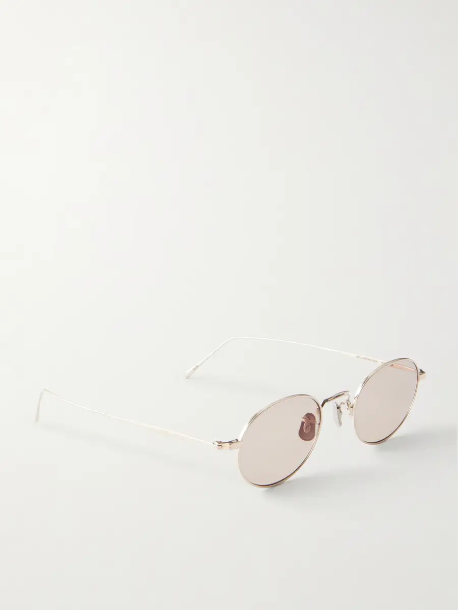 Auralee Eyevan Round-Frame Titanium Sunglasses - Men | Thumbnail 4 Auralee Eyevan Round-Frame Titanium Sunglasses - Men | Thumbnail 4