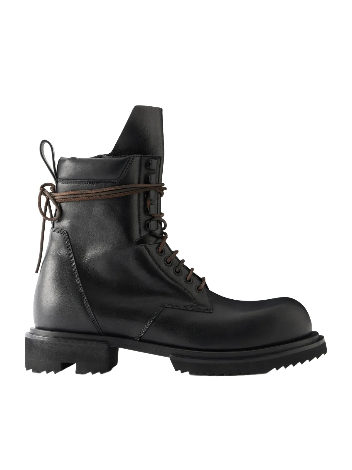 Rick Owens Army Gabe Leather Boots - Men