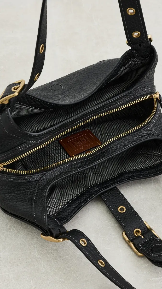 Coach Textured Pebble Leather Drifter Shoulder Bag 31 | Thumbnail 6