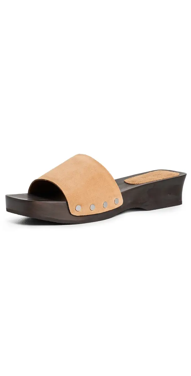 Madewell Vanessa Clogs Cumin | Image 1 Madewell Vanessa Clogs Cumin | Image 1