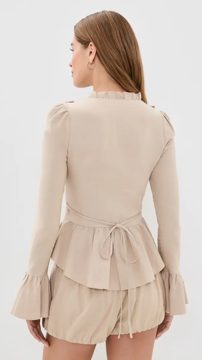 LIONESS Odette Linen Blouse | Thumbnail 3 LIONESS Odette Linen Blouse | Thumbnail 3