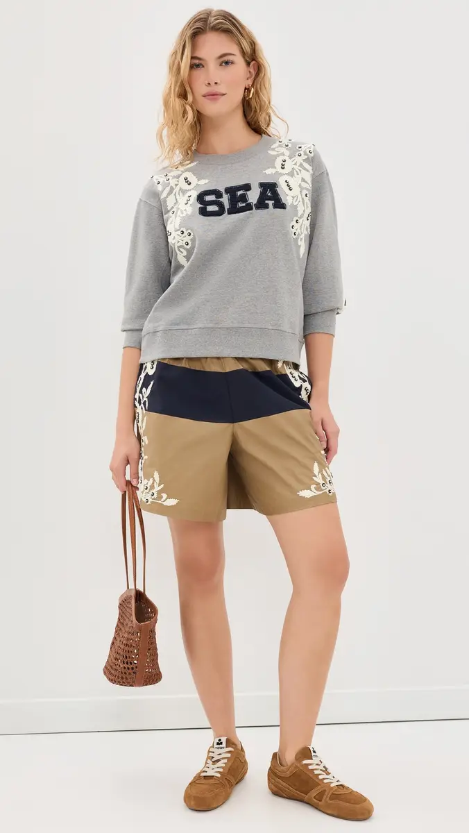 Sea Georgie Sportswear Sweatshirt | Thumbnail 5 Sea Georgie Sportswear Sweatshirt | Thumbnail 5