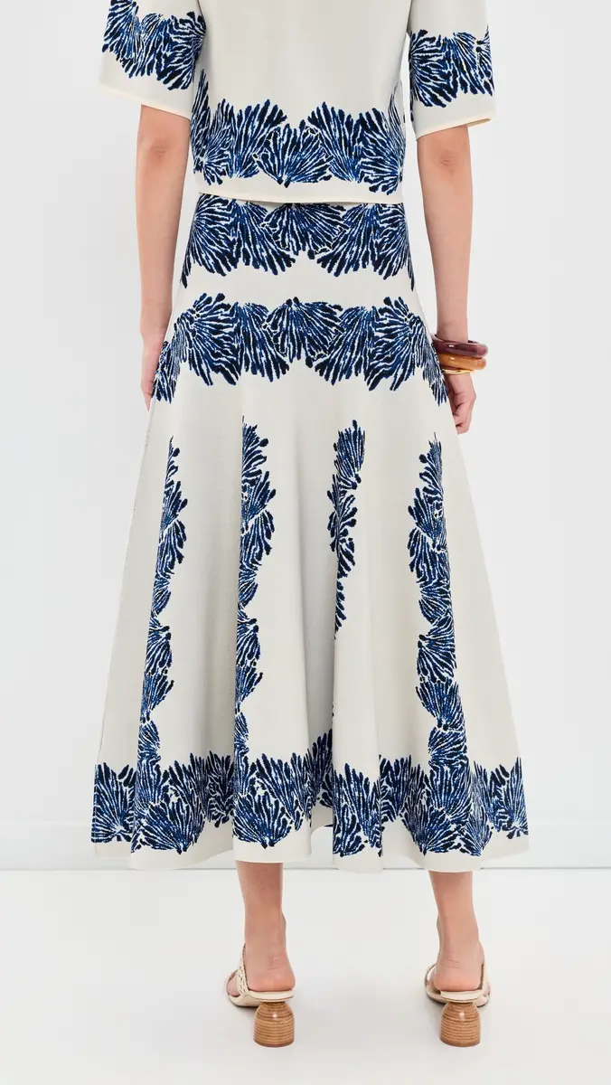 Ulla Johnson Alessia Knit Jacquard Skirt | Thumbnail 3 Ulla Johnson Alessia Knit Jacquard Skirt | Thumbnail 3