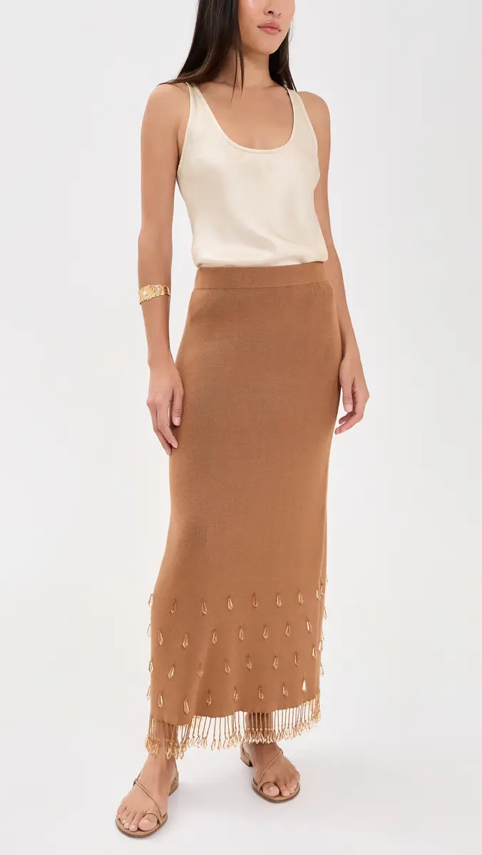 By Malene Birger Estilla Skirt atte Brown | Thumbnail 5 By Malene Birger Estilla Skirt atte Brown | Thumbnail 5