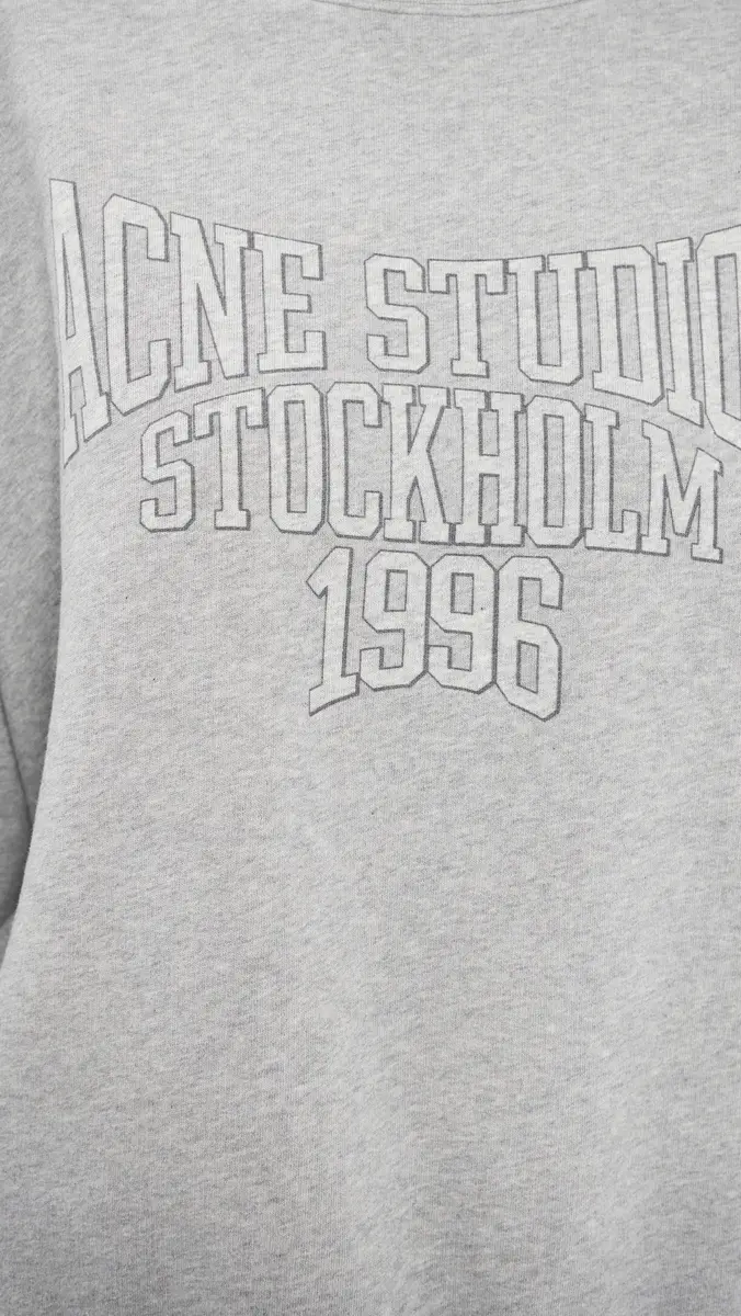 Acne Studios Funnel Neck Sweatshirt | Thumbnail 6 Acne Studios Funnel Neck Sweatshirt | Thumbnail 6