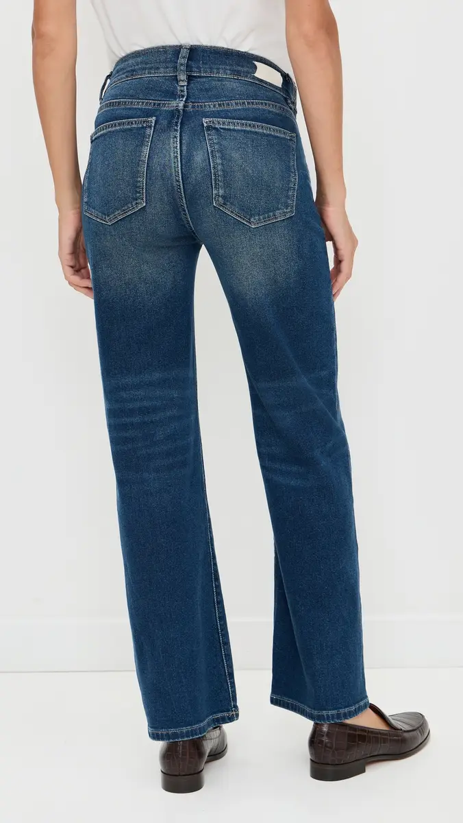 DL1961 Karmine Refined Wide Leg High Rise Maternity Jeans | Thumbnail 3 DL1961 Karmine Refined Wide Leg High Rise Maternity Jeans | Thumbnail 3