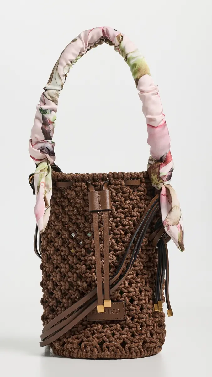 Farm Rio Macrame Shoulder Bag | Thumbnail 2 Farm Rio Macrame Shoulder Bag | Thumbnail 2