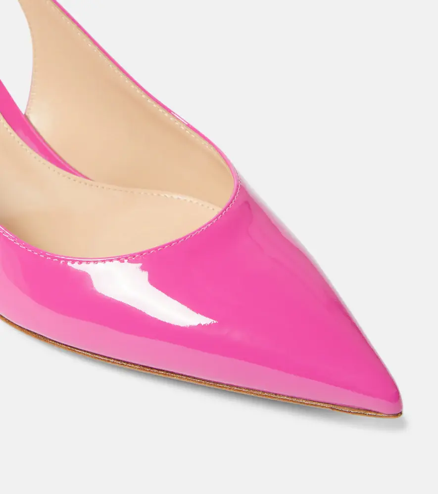 Gianvito Rossi Ribbon patent leather slingback pumps | Thumbnail 2 Gianvito Rossi Ribbon patent leather slingback pumps | Thumbnail 2