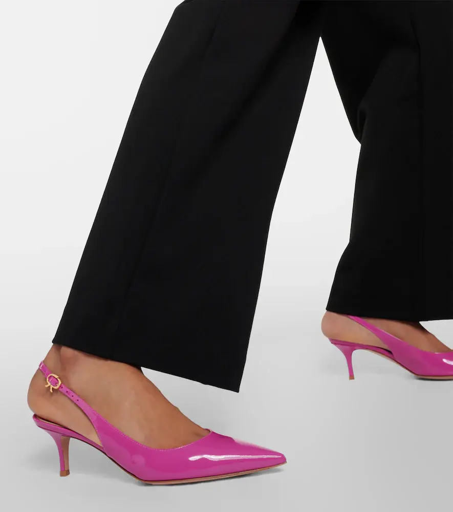 Gianvito Rossi Ribbon patent leather slingback pumps | Thumbnail 6 Gianvito Rossi Ribbon patent leather slingback pumps | Thumbnail 6