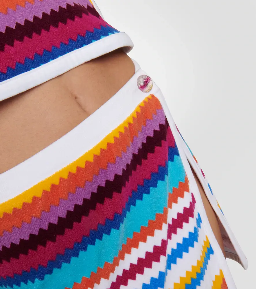 Missoni Mare Striped knitted cotton-blend miniskirt | Thumbnail 2 Missoni Mare Striped knitted cotton-blend miniskirt | Thumbnail 2