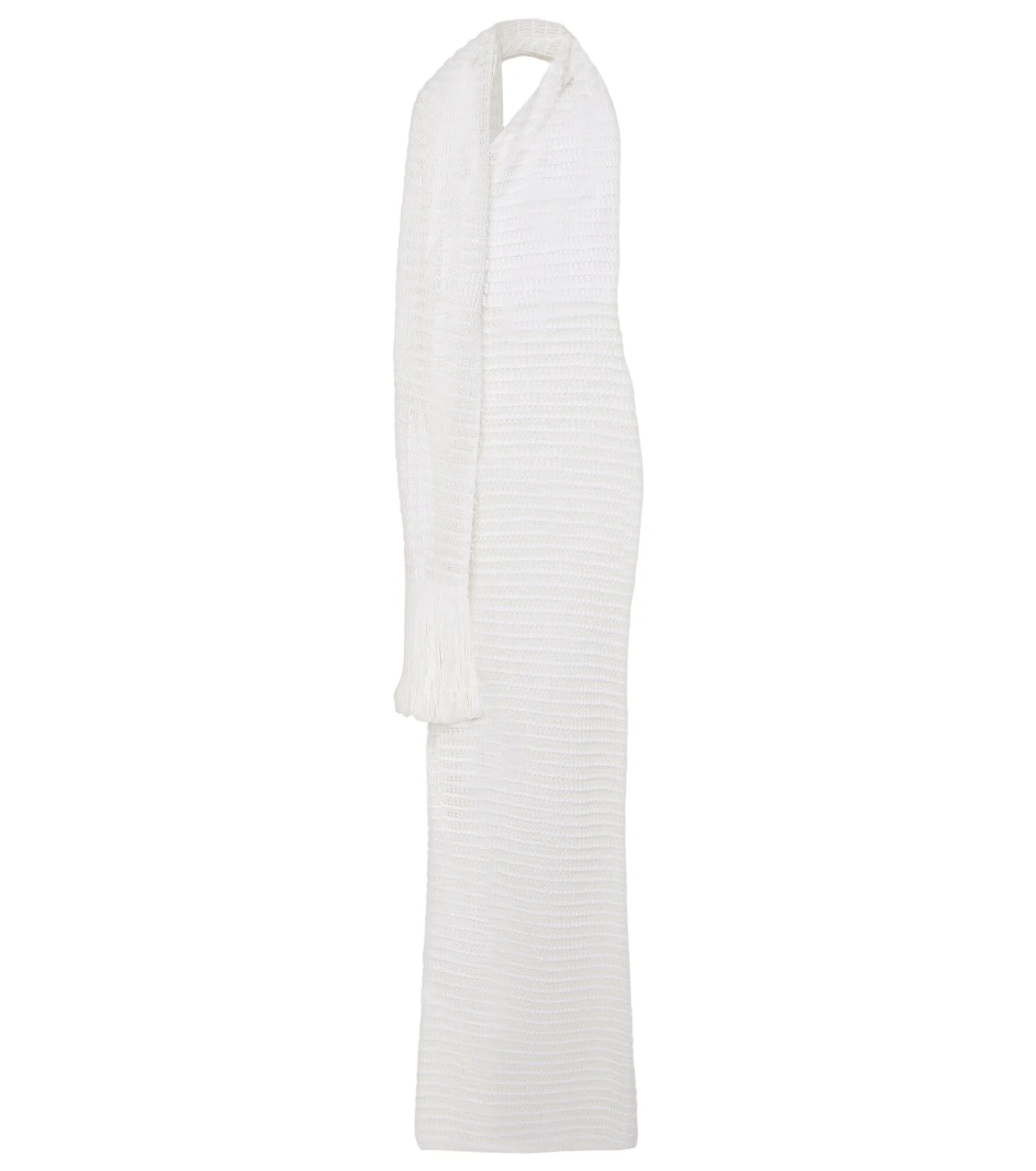 Alaïa Alaïa Scarf-detail maxi dress