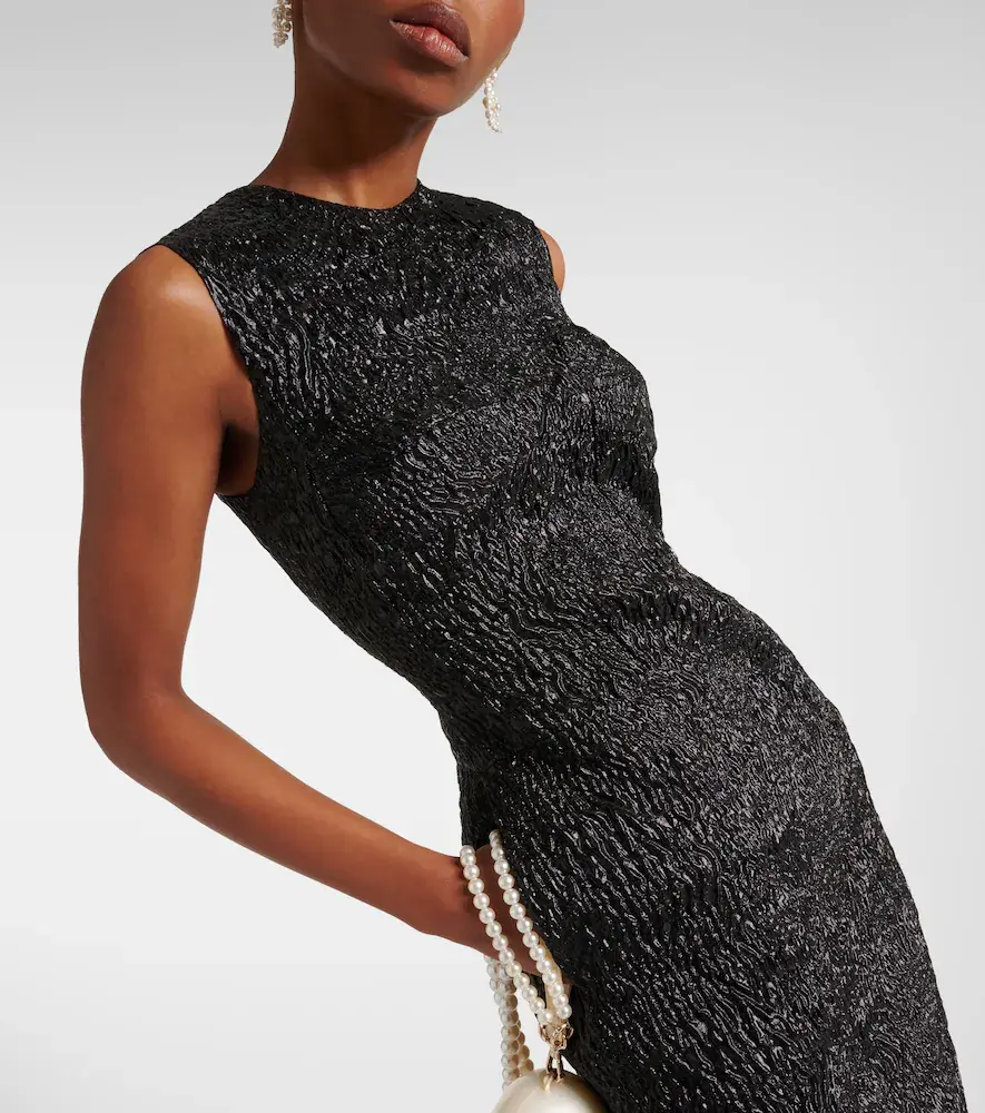 Simone Rocha Cloqué midi dress | Thumbnail 5 Simone Rocha Cloqué midi dress | Thumbnail 5